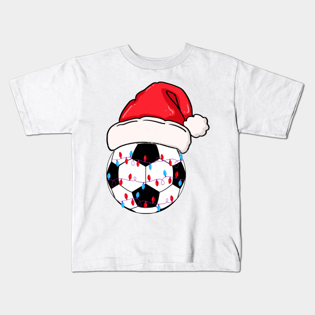 Christmas soccer Soccer Christmas Kids TShirt TeePublic